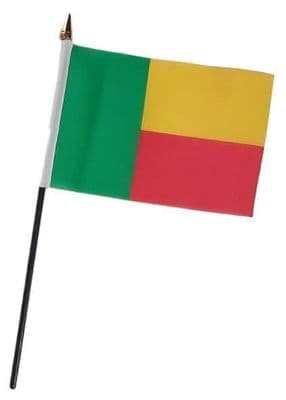 Benin Table Flag - NO BASE