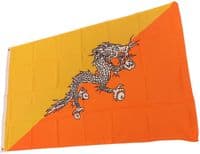 Bhutan Flag 5ft x 3ft | Buy Bhutan Value Flag | North West Flags