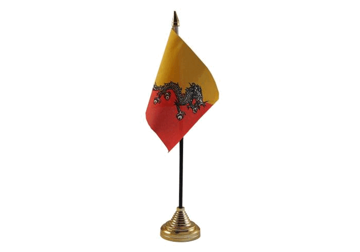 Bhutan Table Flag | Buy Bhutan Table Flag | NWFlags