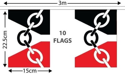 Black Country Bunting 3m