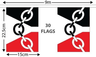 Black Country Bunting 9m