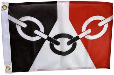 Black Country Flag 1.5ft x 1ft | Heavy Knitted Polyester
