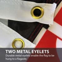 England 1.5ft x 1ft Knitted Heavy Polyester Flag | NWFlags