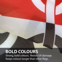 England 1.5ft x 1ft Knitted Heavy Polyester Flag | NWFlags
