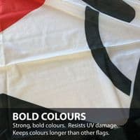Black Country Flag 5ft x 3ft Knitted Heavy Polyester | NWFlags