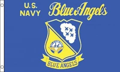 Blue Angels 5ft x 3ft Flag