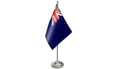 Blue Ensign Table Flag - Satin