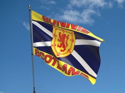 Bonnie Scotland Flag 5ft x 3ft