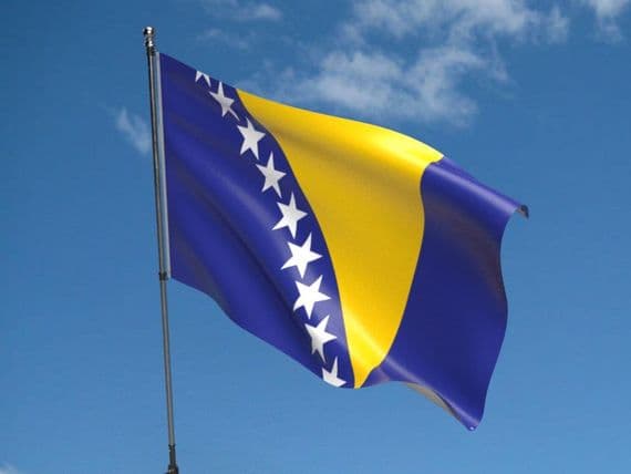 Flag of Bosnia & Herzegovina Flag | Buy Bosnia & Herzegovina Flag | NWFlags