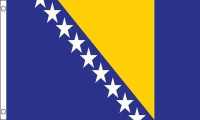 Bosnia & Herzegowina VALUE 3ft x 2ft Flag