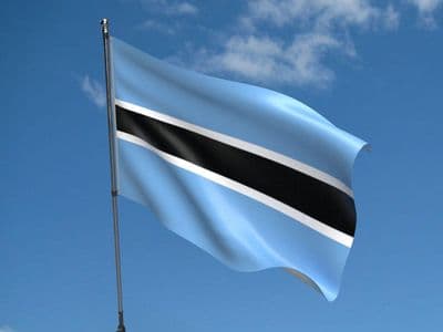 Botswana 5ft x 3ft Flag