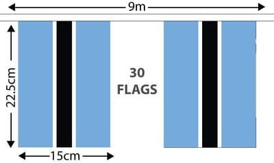 Botswana Bunting 9m