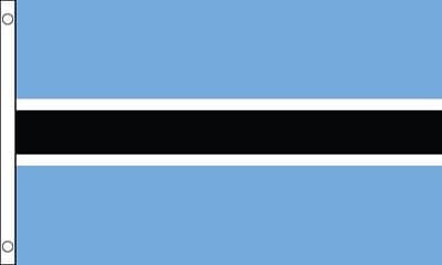Botswana VALUE Flag - 3ft x 2ft