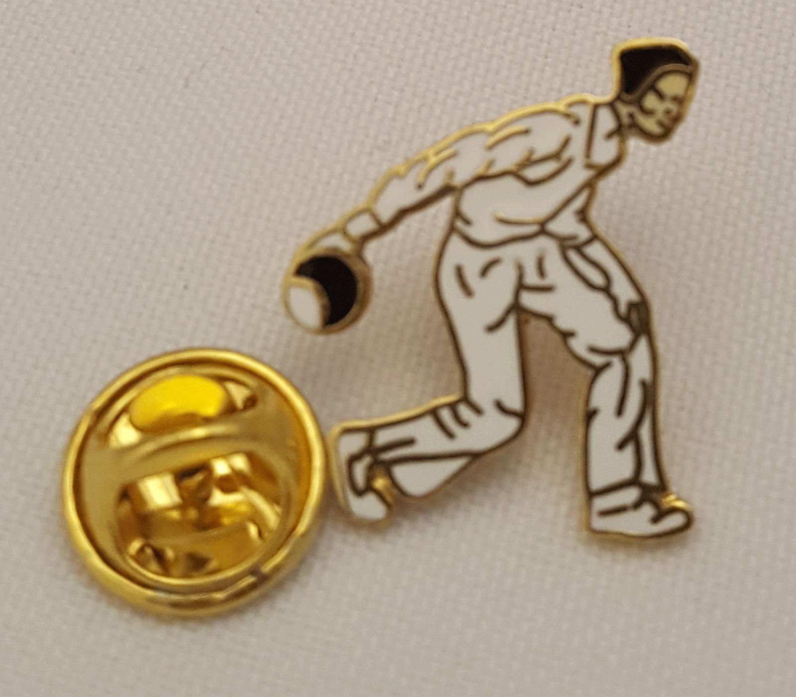 Bowler Gent Pin Badge | Buy Bowler Gent Pin Badge | NWFlags