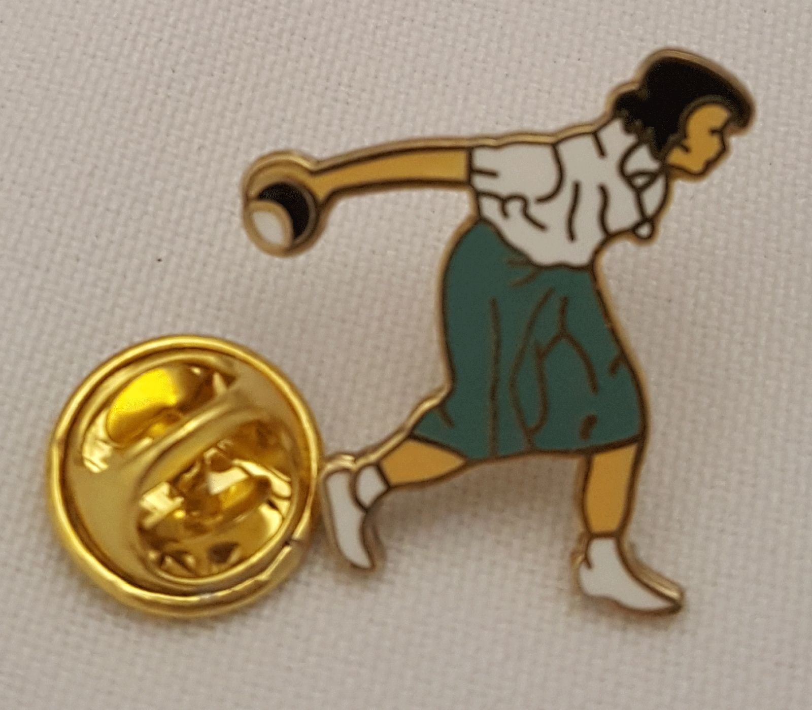 Bowler Lady Pin Badge | Buy Bowler Lady Pin Badge | NWFlags