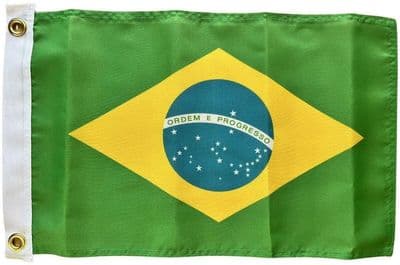 Brazil Boat Flag  - 17