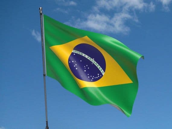 Brazil Flag 5ft x 3ft | Buy Brazil Value Flag | North West Flags