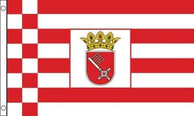 Bremen Flag - 5ft x 3ft | Standard Polyester