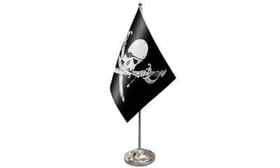 Brethren of the Coast Table Flag - Satin