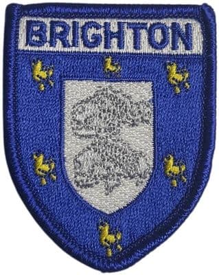 Brighton Badge Embroidered Sew on patch