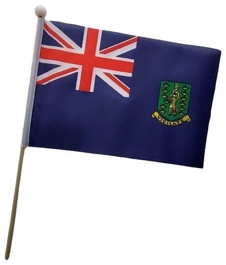 British Virgin Islands Hand Flag | Buy BVI Hand Flag | NWFlags