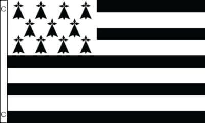 Brittany Flag GIANT 8ft x 5ft