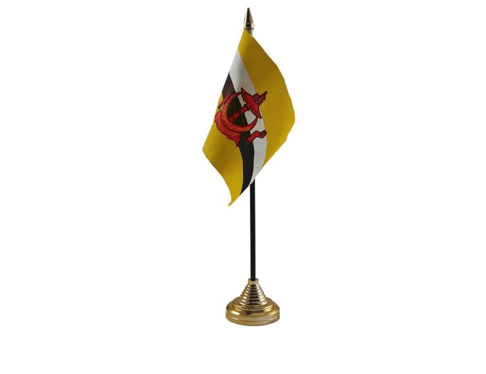 Brunei Table Flag