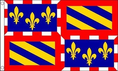 Burgundy Flag - 5ft x 3ft | Standard Polyester