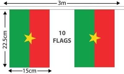 Burkina Faso Bunting 3m