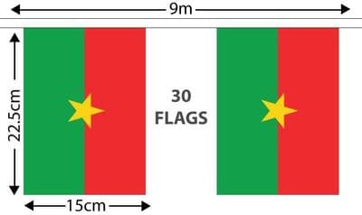 Burkina Faso Bunting 9m
