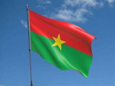 Burkina Faso Flag 5ft x 3ft