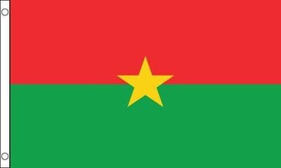 Burkina Faso VALUE Flag - 3ft x 2ft
