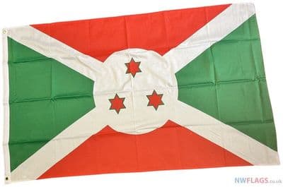 Burundi Flag - 5ft x 3ft | Standard Polyester