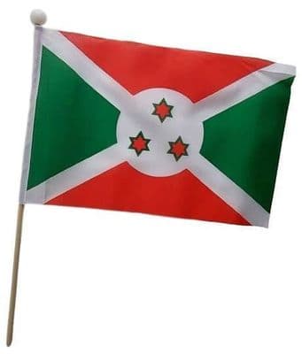 Burundi Hand Flag