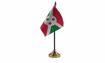 Burundi Table Flag