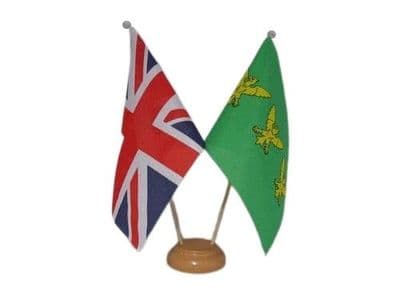 Caernarfonshire Friendship Wooden Table Flag