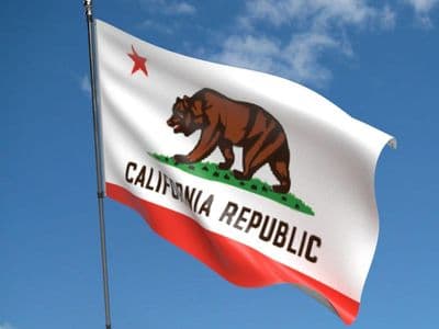 California State 5ft x 3ft Flag