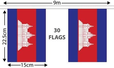 Cambodia Bunting 9m