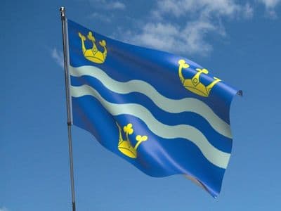 Cambridgeshire (New) 5ft x 3ft Flag