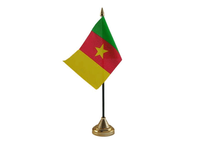 Cameroon Table Flag