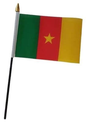 Cameroon Table Flag - NO BASE