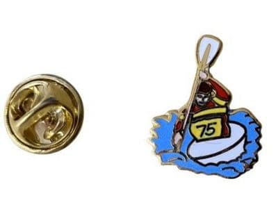 Canoeist Pin Badge