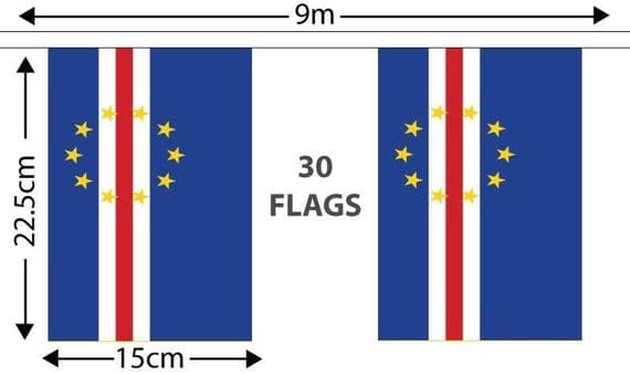 Cape Verde Bunting | Buy Cape Verde Bunting | NWFlags