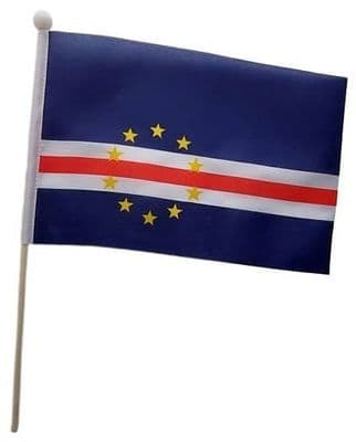Cape Verde Hand Flag