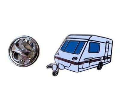 Caravan Pin Badge