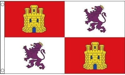 Castile and Leon 5ft x 3ft Flag