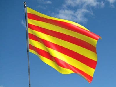 Catalonia 5ft x 3ft Flag