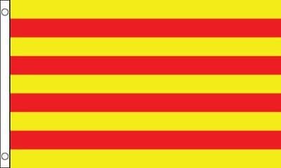 Catalonia Flag VALUE 3ft x 2ft