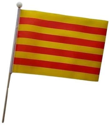 Catalonia Hand Flag