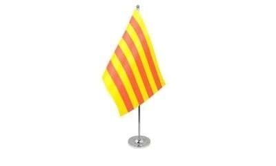 Catalonia Table Flag - Satin